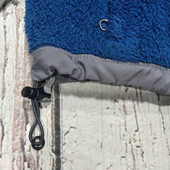 The North Face Summit Series Zip Up Womens Fleece Coat Jacket Blue - Picture 6 of 8